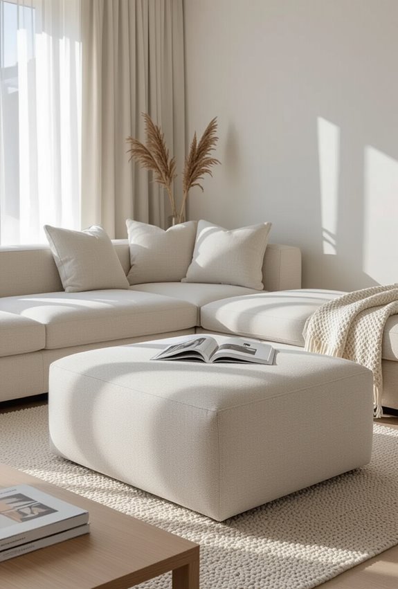 maximize space with multifunctional furniture