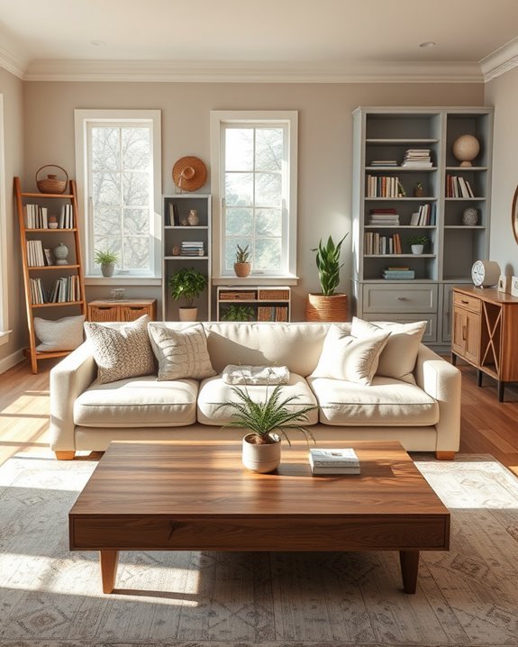 maximize space with storage