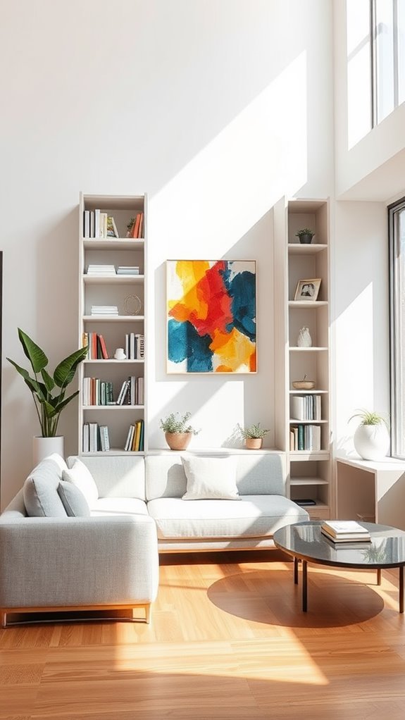 maximize space with vertical