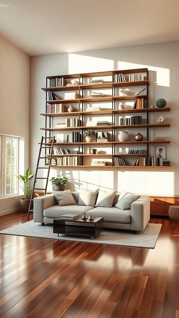 maximize space with vertical storage