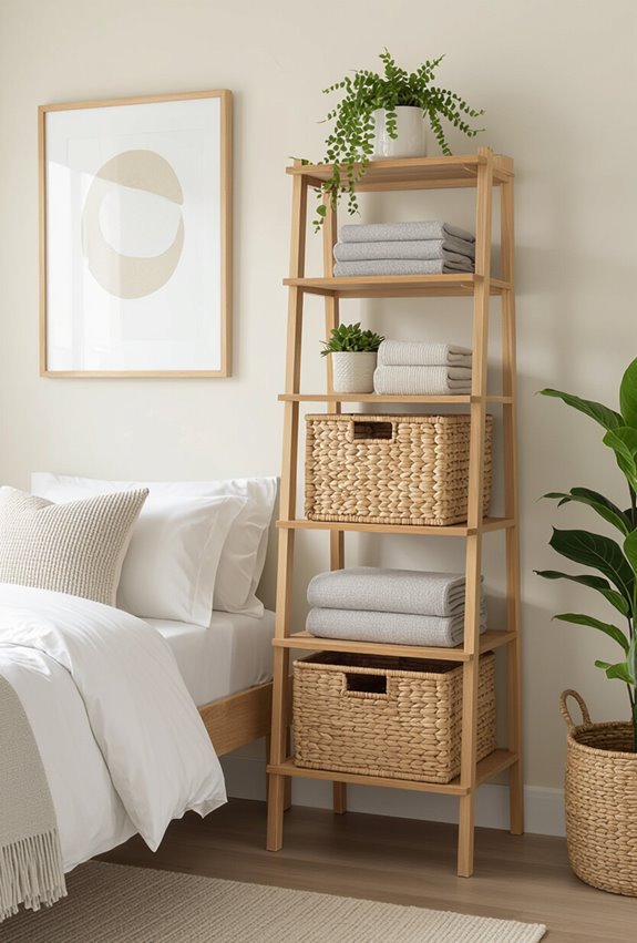 maximize space with vertical storage