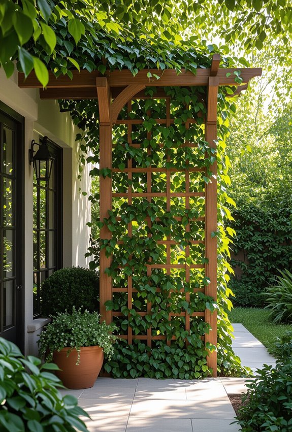 maximize space with vines