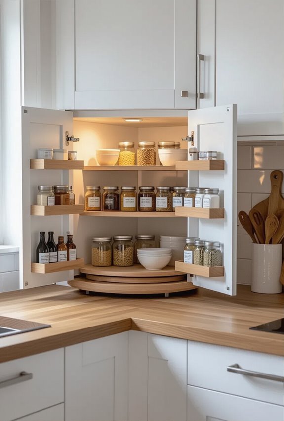 maximize storage with rotating tiers