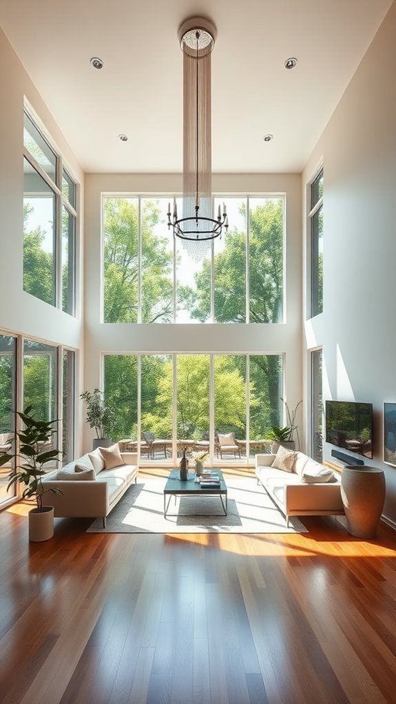 maximize sunlight with windows