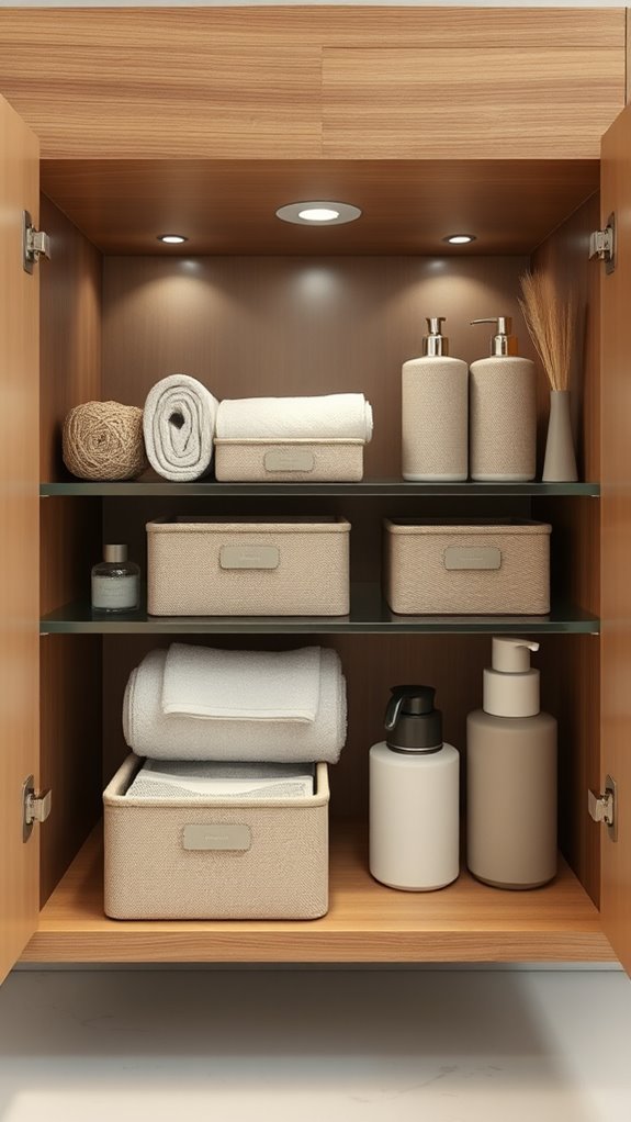 maximize under sink storage efficiency