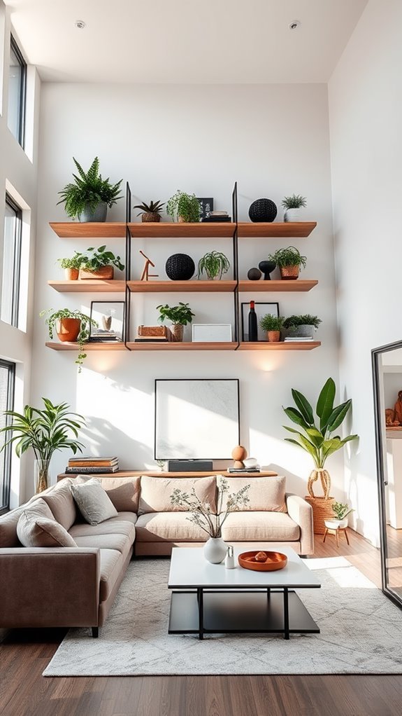 maximize vertical storage options