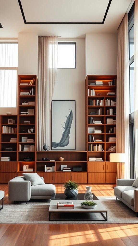 maximize vertical storage space