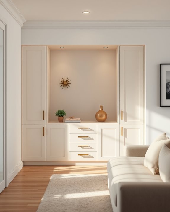 maximized space through organization