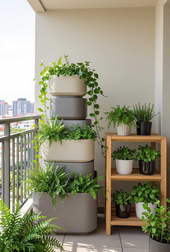 maximized vertical modular planting
