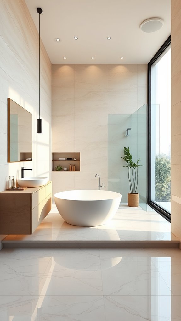 maximizing bathroom space efficiently