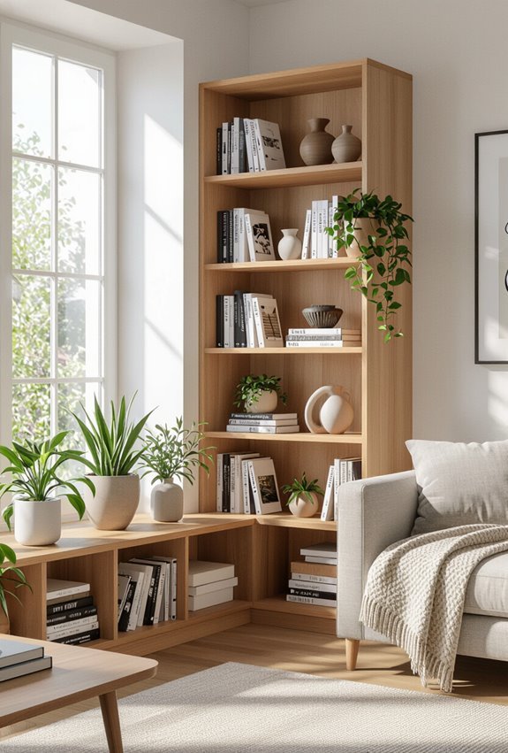 maximizing corner tiered storage