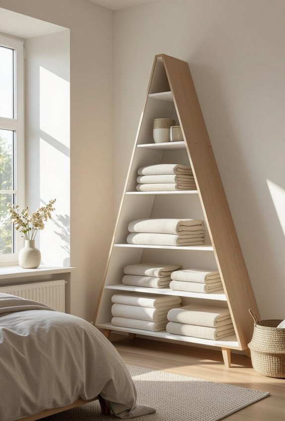 maximizing vertical corner storage