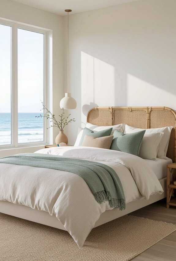 meaningful coastal bedroom personalization