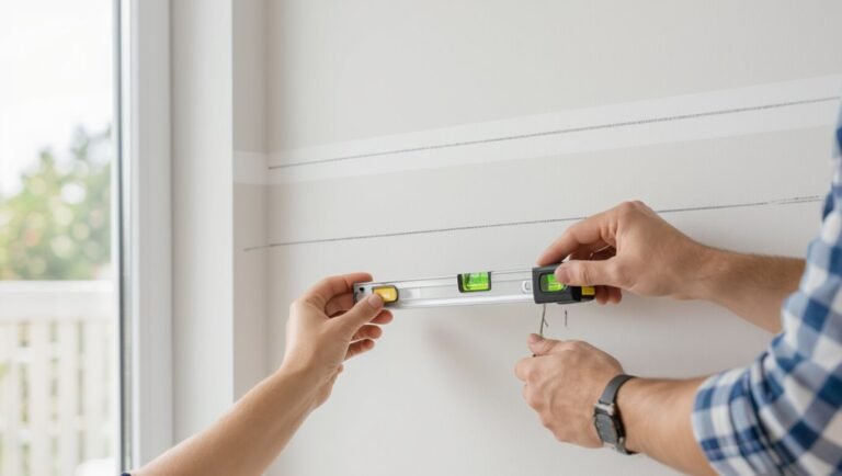 measure mark level stripes