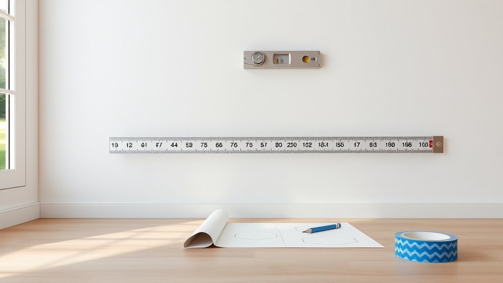 measure mark plan paint