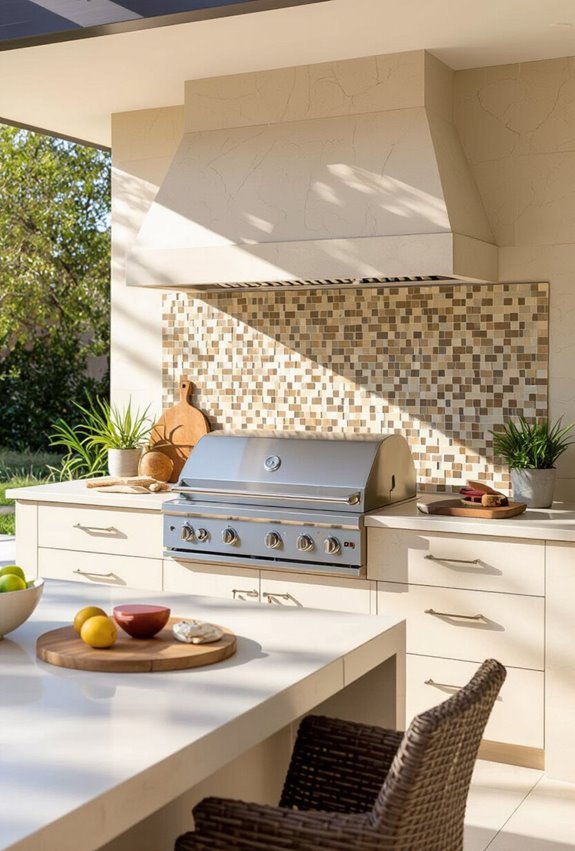mediterranean mosaic mirrored protection