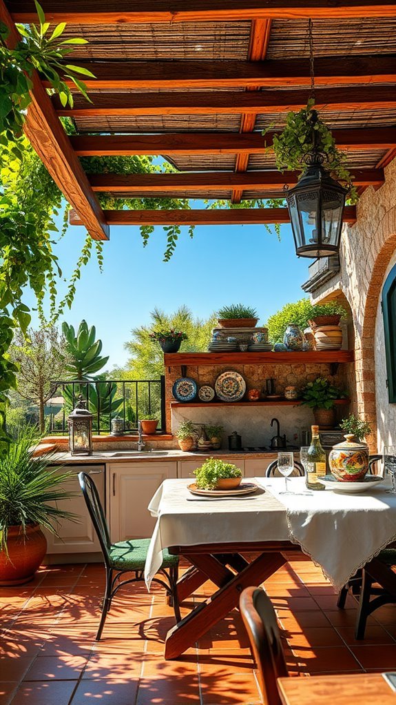 mediterranean warmth and charm
