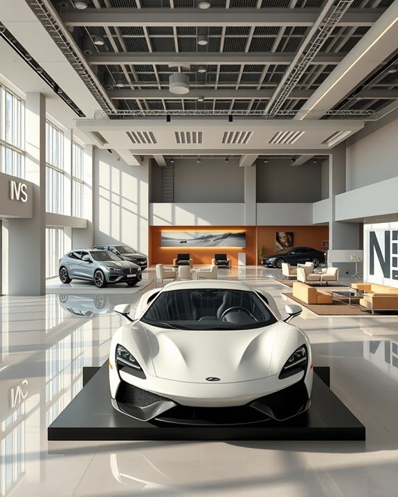 memorable showroom branding experience