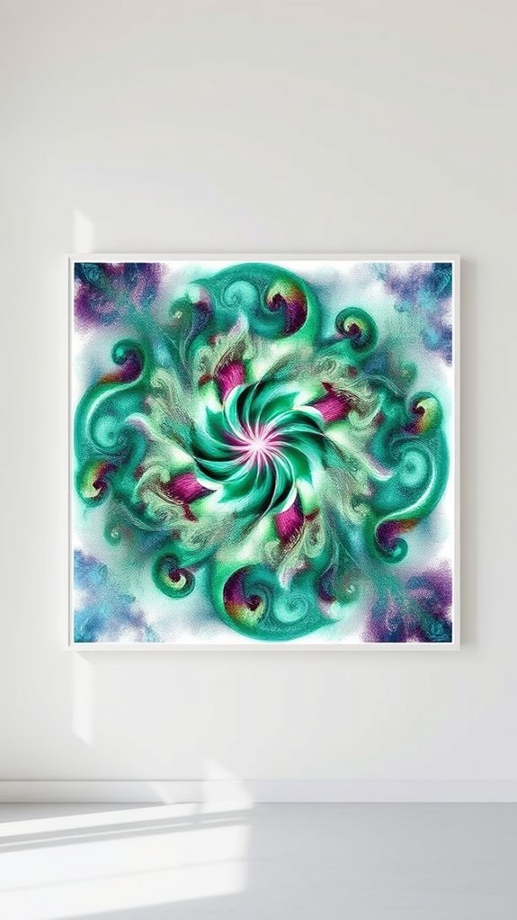 mesmerizing geometric wall decor