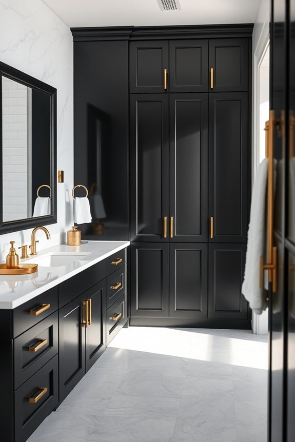 metallic accents elevate design