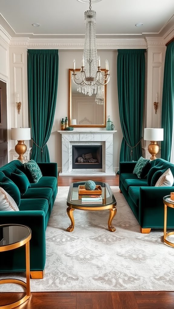 metallic finishes in design