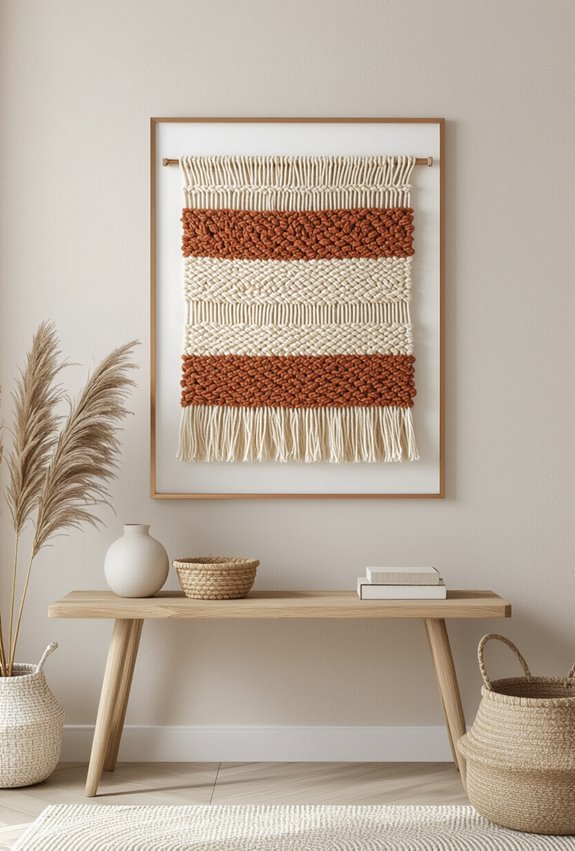 metallic frames modern boho
