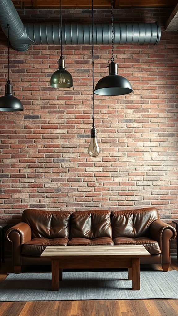 metallic industrial design aesthetic