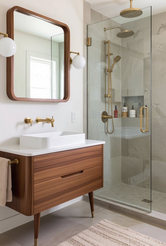 mid century accessible bathroom upgrades