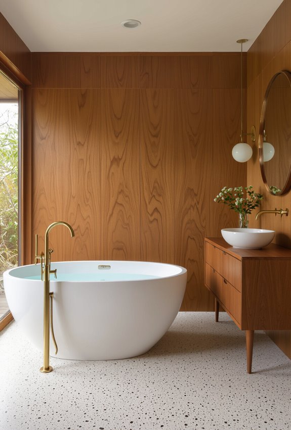 mid century bathroom signature fixtures
