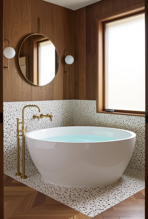 mid century inspired durable flooring choices