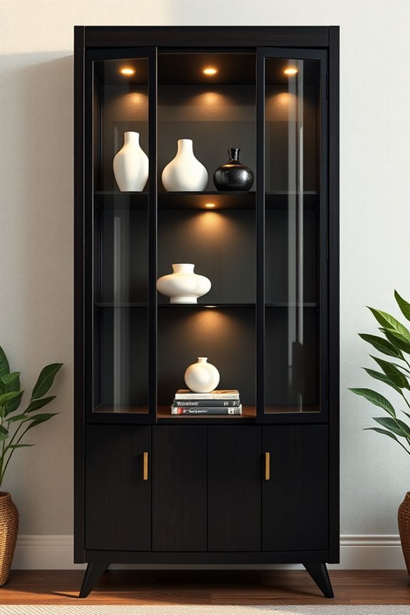 mid century modern storage elegance