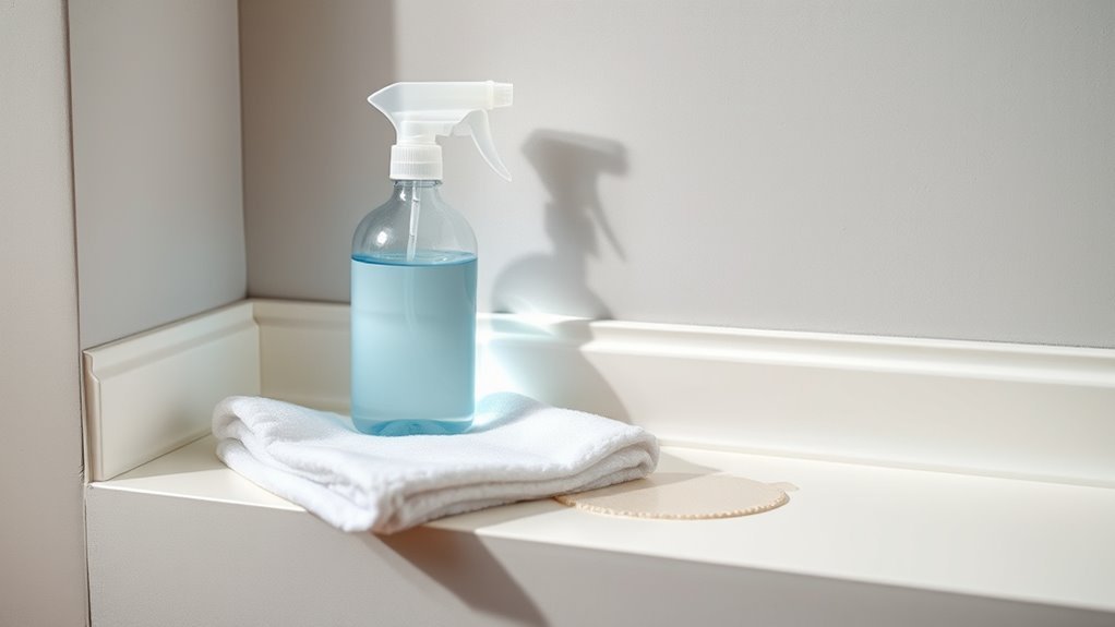 mild cleaners for painted drywall