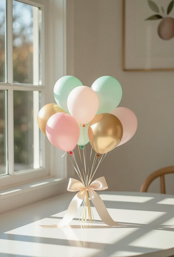 mini balloon bouquet favors