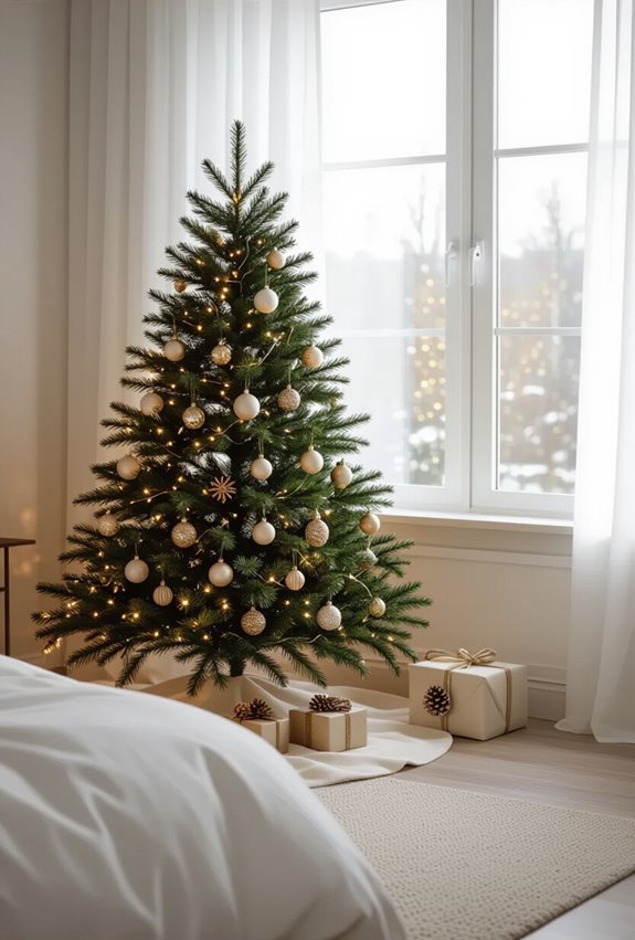 mini battery powered bedside tree
