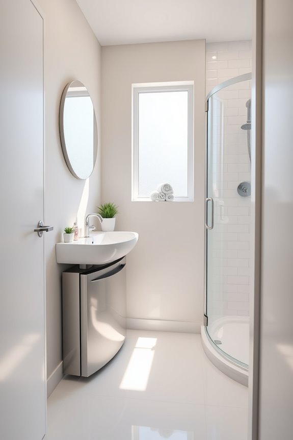 mini fridge bathroom convenience