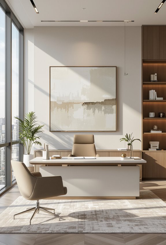 minimalist artwork inspires focus