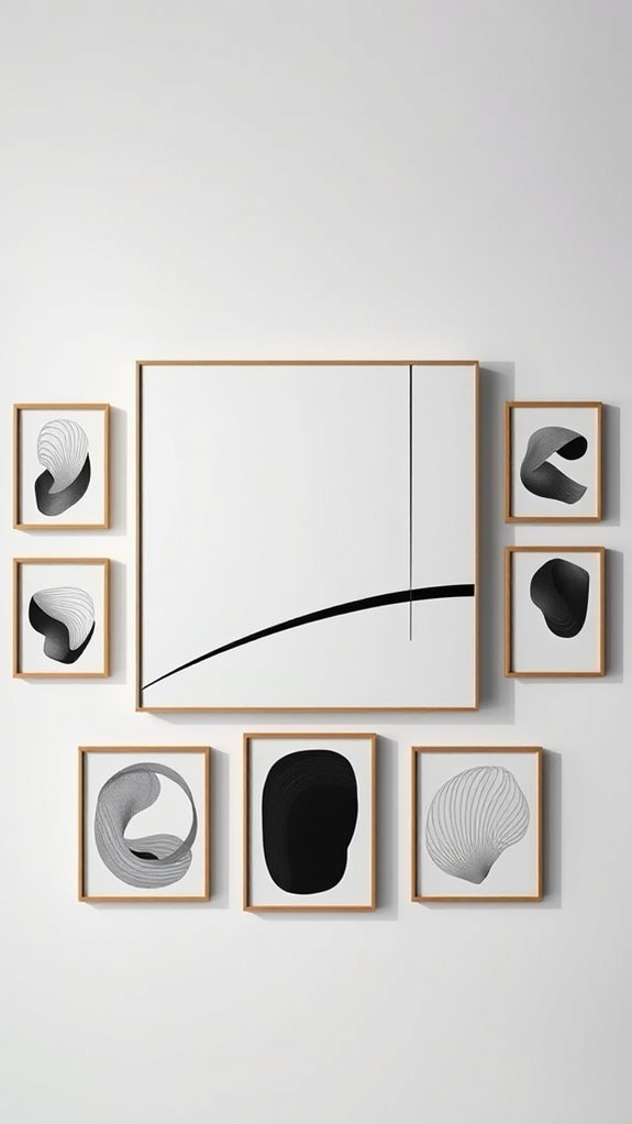 minimalist black and white elegance