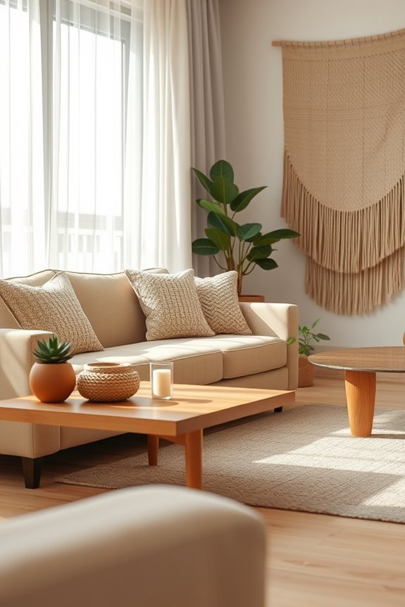 minimalist boho decor balance