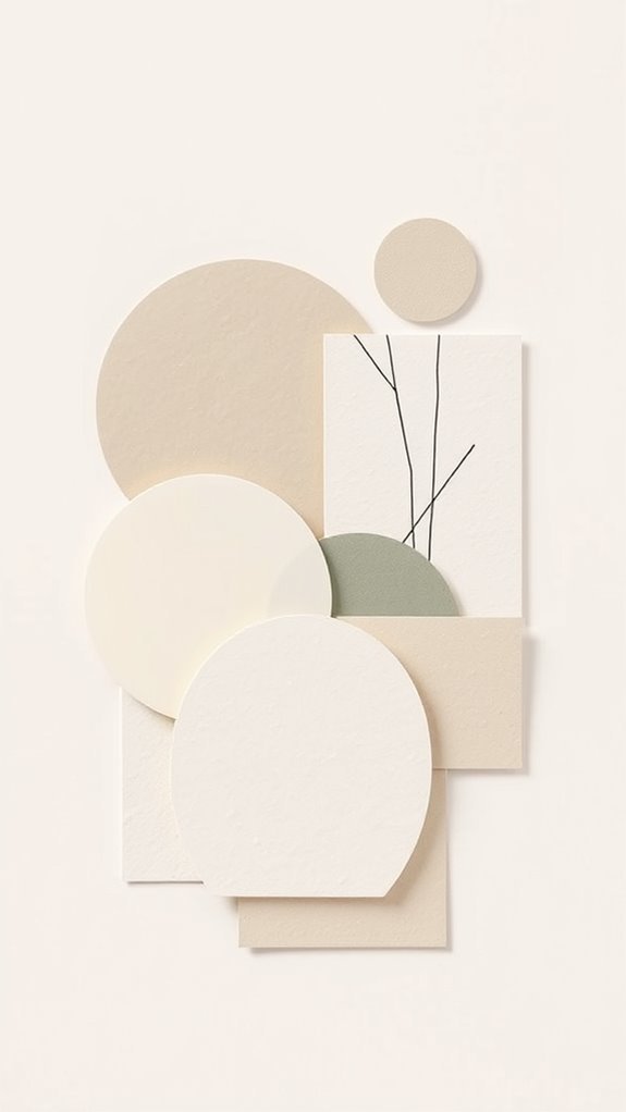 minimalist collage visual storytelling