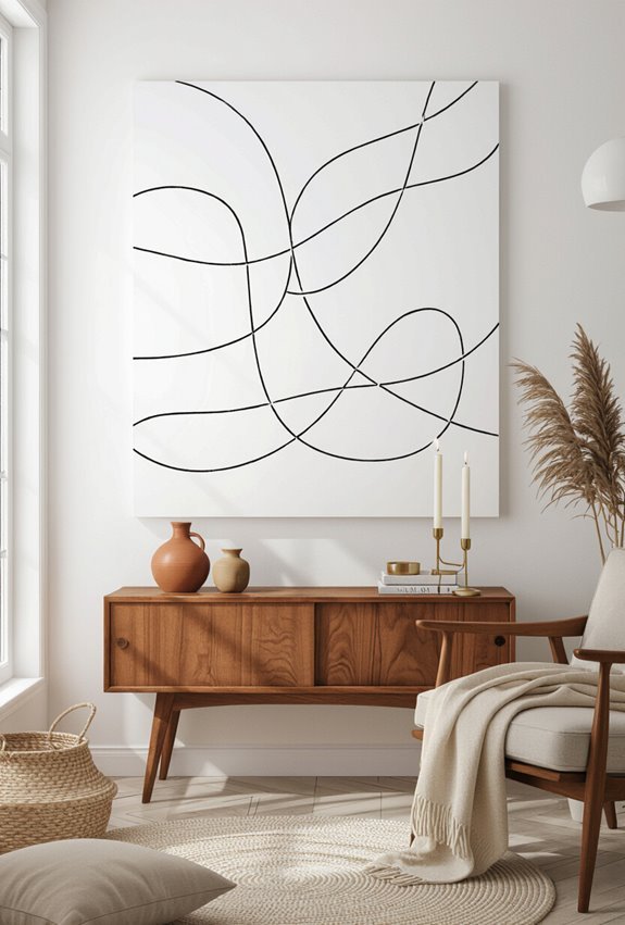 minimalist continuous line elegance