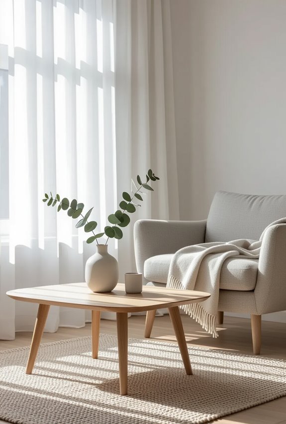 minimalist cozy natural warmth