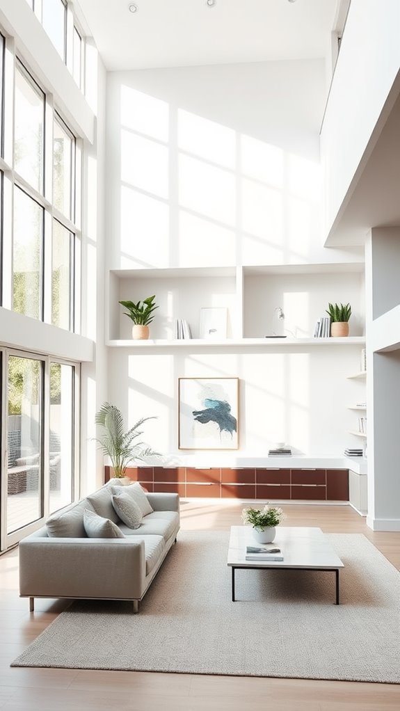 minimalist decor prevents clutter
