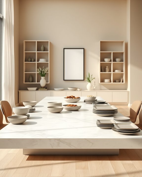 minimalist elegance and functionality