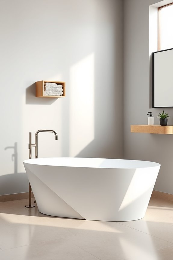 minimalist functional bathroom accessories