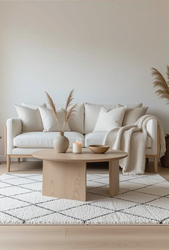 minimalist hygge muted cozy textures