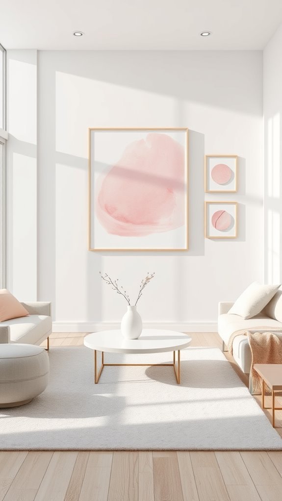 minimalist light pink elegance