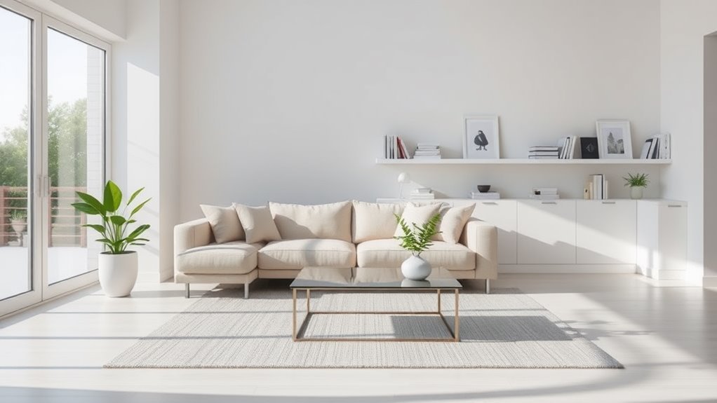 30 Clean Living Room Ideas for a Fresh, Minimalist Design