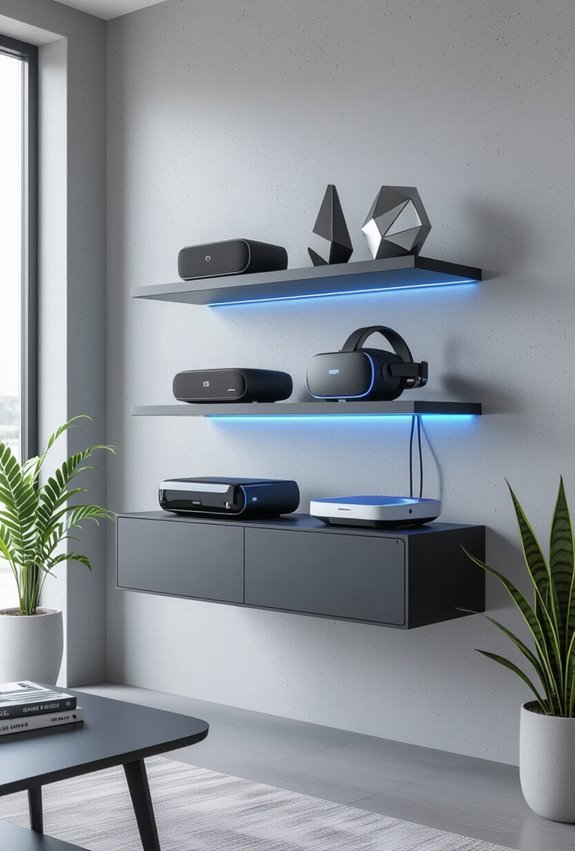 minimalist modular cable management