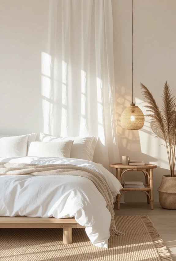 minimalist warm glow lighting
