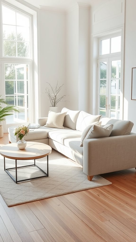 minimalistic stylish comfortable furniture